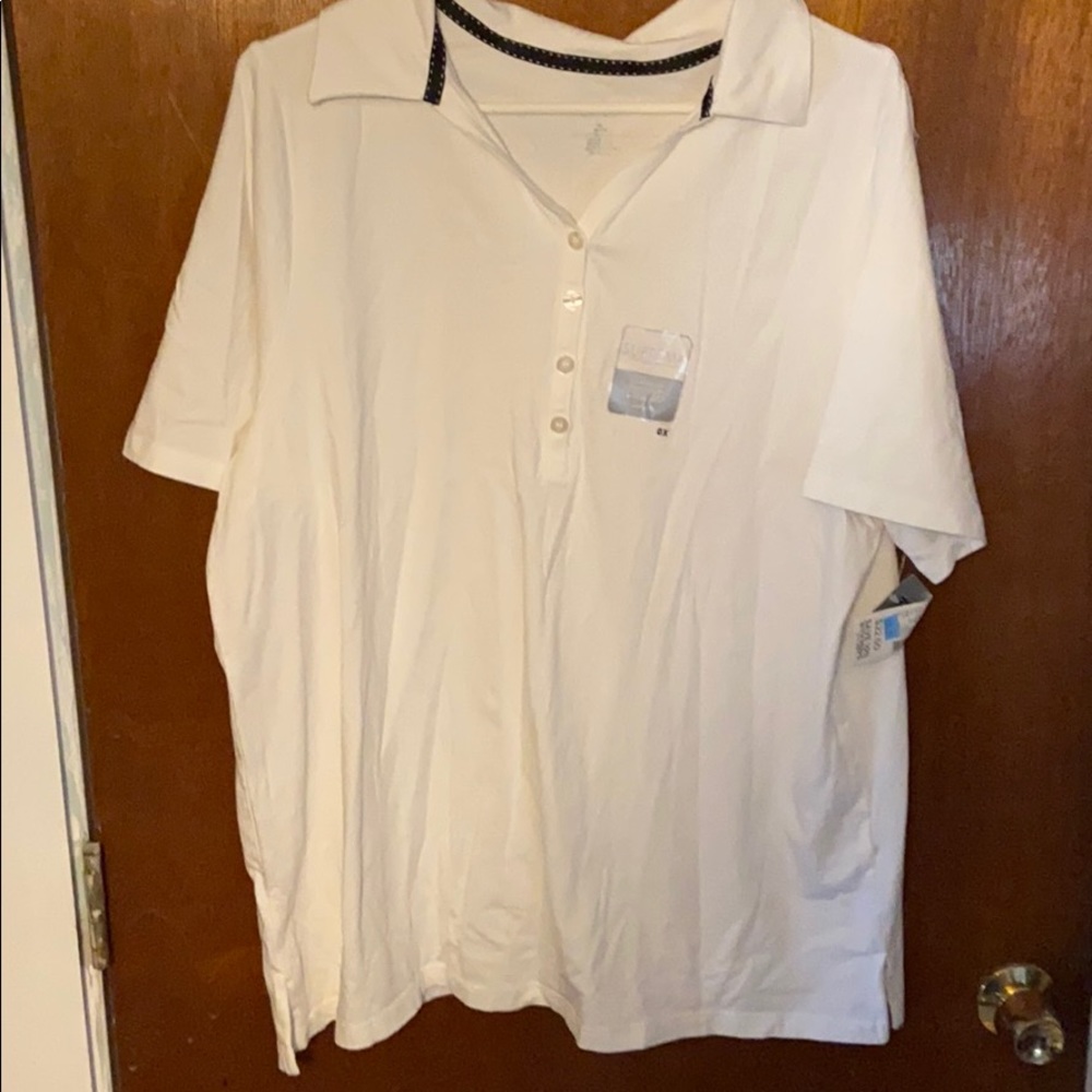 Suprema white polo